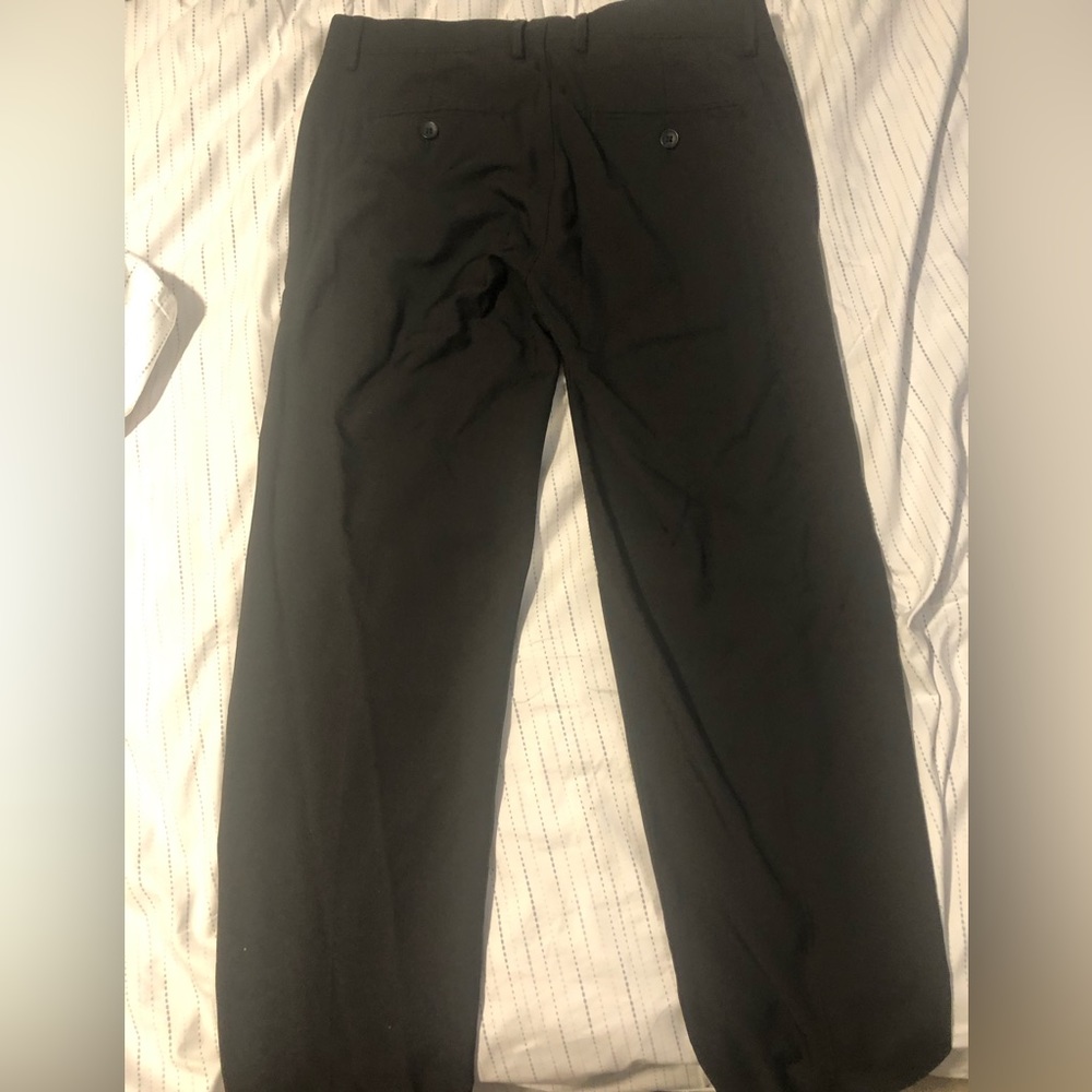Black Haggar premium stretch dress pants brand new wore once 30x32